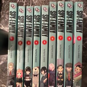 Spy x Family Lot of Manga ENGLISH books 1 - 9